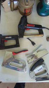 lot 166 image: Manual and Electric Staplers