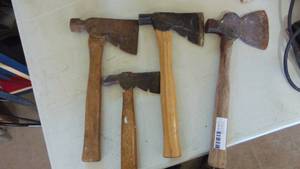 lot 171 image: Lot of Various Hatchets