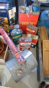 lot 173 image: Lot of Various Vintage Tins. Maytag