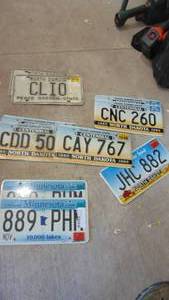 lot 180 image: Lot of Various License Plates