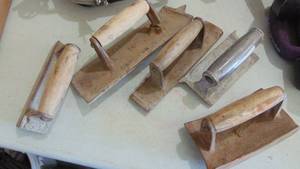 lot 182 image: Lot of Various Cement Trowels