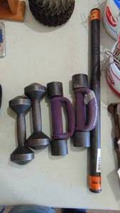 lot 187 image: Lot of Workout Weights