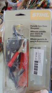 lot 198 image: Stihl Portable Chain Saw Sharper