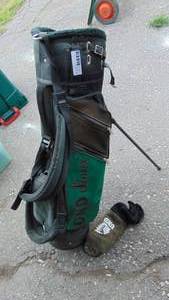 lot 211 image: Sioux Golf Bag and Head Protector