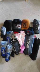 lot 214 image: Lot of Various Golf Head Protectors