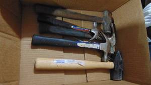 lot 143 image: Lot of Misc Hammers
