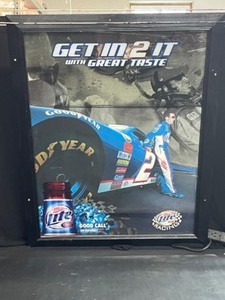 lot 56 image: Miller Lite Racing Get In 2 It With Great Taste mirror, 2007