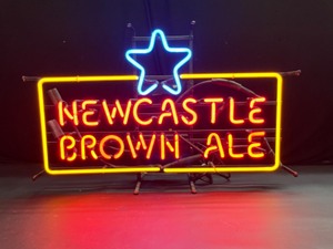 lot 86 image: Newcastle neon