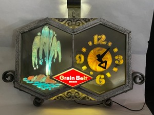 lot 92 image: Grain Belt Fountain Clock Spectacular