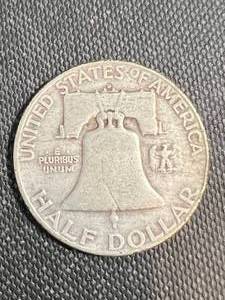 1952-D US FRANKLIN HALF DOLLAR