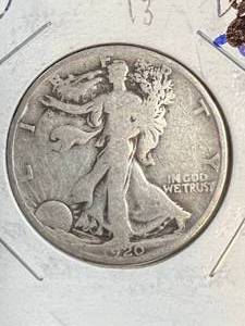 1920 US WALKING LIBERTY HALF DOLLAR