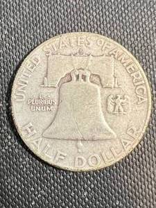 1952-S US FRANKLIN HALF DOLLAR