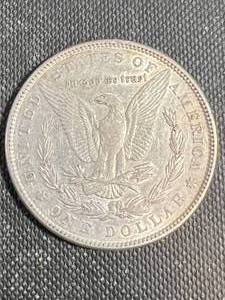 1883 US MORGAN SILVER DOLLAR