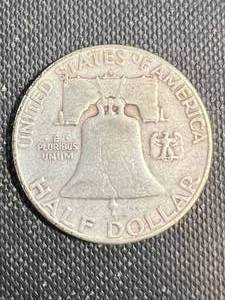 1953-S US FRANKLIN HALF DOLLAR