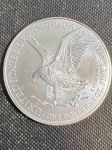 2024 AMERICAN SILVER EAGLE 1 TROY OZ .999 FINE SILVER