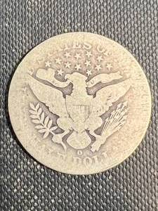 1896-O US BARBER HALF DOLLAR