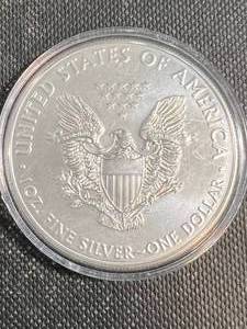 2016 AMERICAN SILVER EAGLE 1 TROY OZ .999 FINE SILVER IN AIRTITE