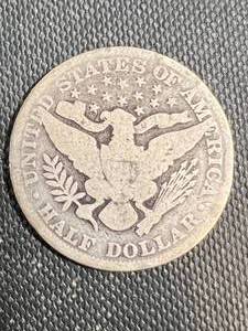 1897 US BARBER HALF DOLLAR