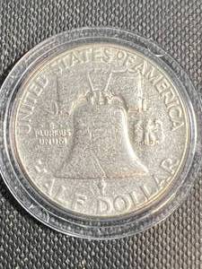 1952 US FRANKLIN HALF DOLLAR IN AIRTITE