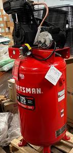 lot 1 image: Craftsman 80 Gallon Air Compressor