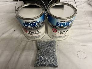 lot 106 image: Rust-Oleum Epoxy Shield Professional Floor Coating Kit