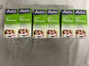 lot 116 image: 3 x 4 Packs of Auro Ear Relief Drops