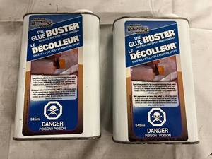 lot 124 image: 2 Bottles of Glue Buster Adhesive and Epoxy Paint Remover