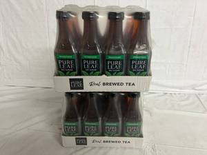 lot 72 image: 2 x 12 Packs of Pure Leaf Unsweetened Tea