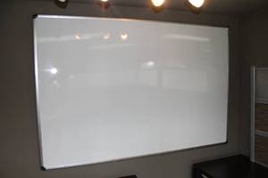 lot 56 image: Wall-Mount Dry Erase Board