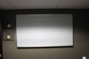 lot 62 image: Wall-Mount Dry Erase Board