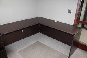 lot 65 image: Set of Two Desk Modules