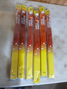 lot 42 image: 6 Rainy Day 24 Wiper Blades