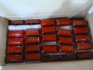 lot 83 image: 50 Lumen X Red Marker Lights
