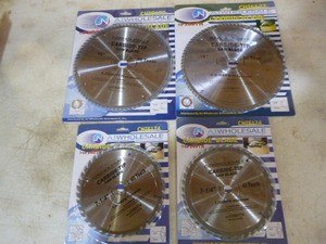lot 105 image: 4 AJ Wholesale Carbide-Tip Saw Blades