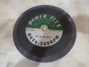 lot 106 image: 5 Power Flex Industrial Cutting Wheels