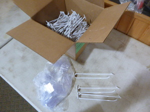 lot 131 image: Box of Frued America Peg Board Hooks