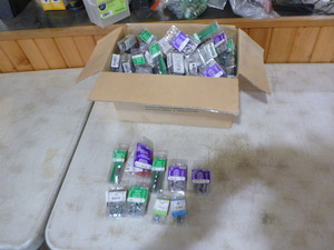lot 134 image: Box of Hardware