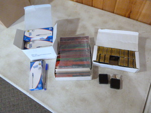 lot 146 image: Pens, Pencils, Magnifying Glasses