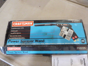 lot 205 image: Craftsman Power Sprayer Wand