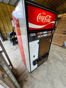 Coca-Cola Pop Dispensing Machine -- Cools Great