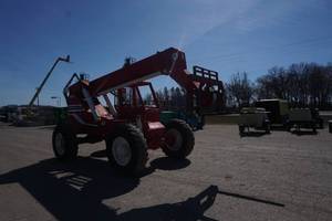 lot 7 image: 1996 Sky Trac Model 6036 Telehandler Telescoping 4 x 4 Fork Lift