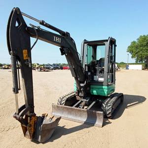 lot 5A image: 2014 IHI Model 35V4 Mini Tracked Excavator