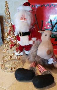 lot 96 image: Christmas is Right Around the Corner - Here is Some Fun Dcor