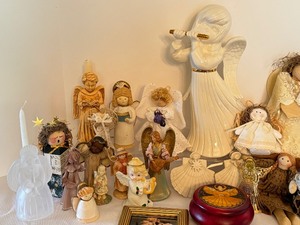 lot 65A image: Collection of Angel Figurines