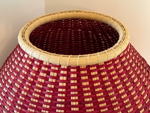 lot 48 image: Artisan Crafted Basket