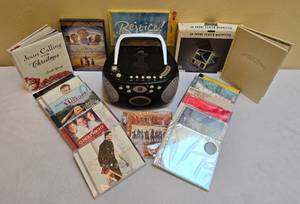 lot 65 image: CDCassette Recorder, CDDVD Collection and More