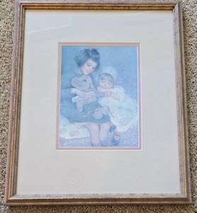 lot 140 image: Collection of Framed Family Art Prints