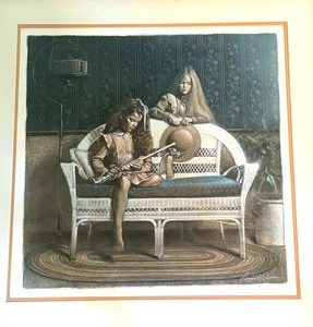 lot 28 image: Robert Olson Young Flutist Numbered Print