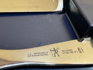 lot 103 image: J.A. Henckels Two Piece Carving Set, New