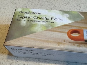 lot 106 image: Brookstone Digital Chef Fork, New
